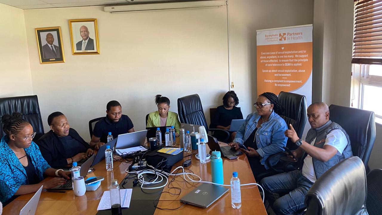 Boardroom policy development workshop with stakeholders